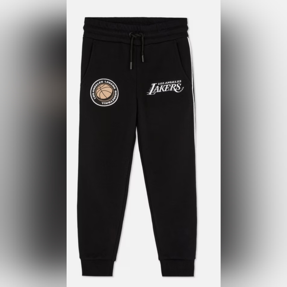 NBA Kids Black Los Angeles Lakers Joggers